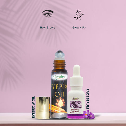 Skin Glow & Eyebrow Care Combo