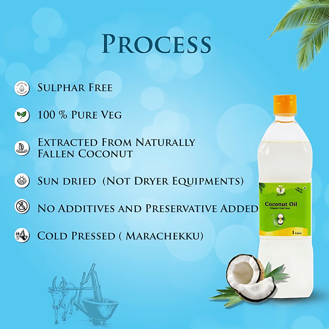 Traditional Marachekku (Cold- Pressed) Coconut Oil – 500 ml