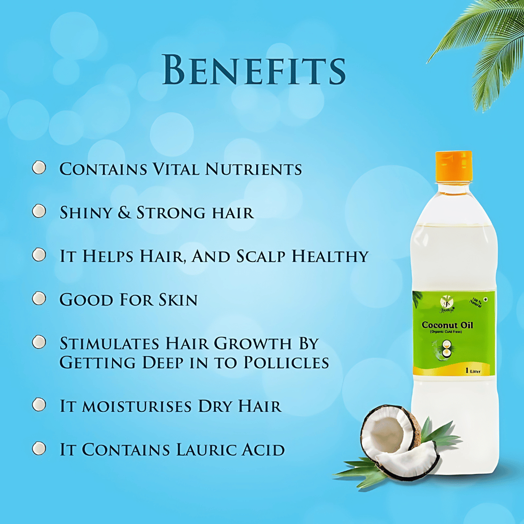 Traditional Marachekku (Cold- Pressed) Coconut Oil – 1000 ml