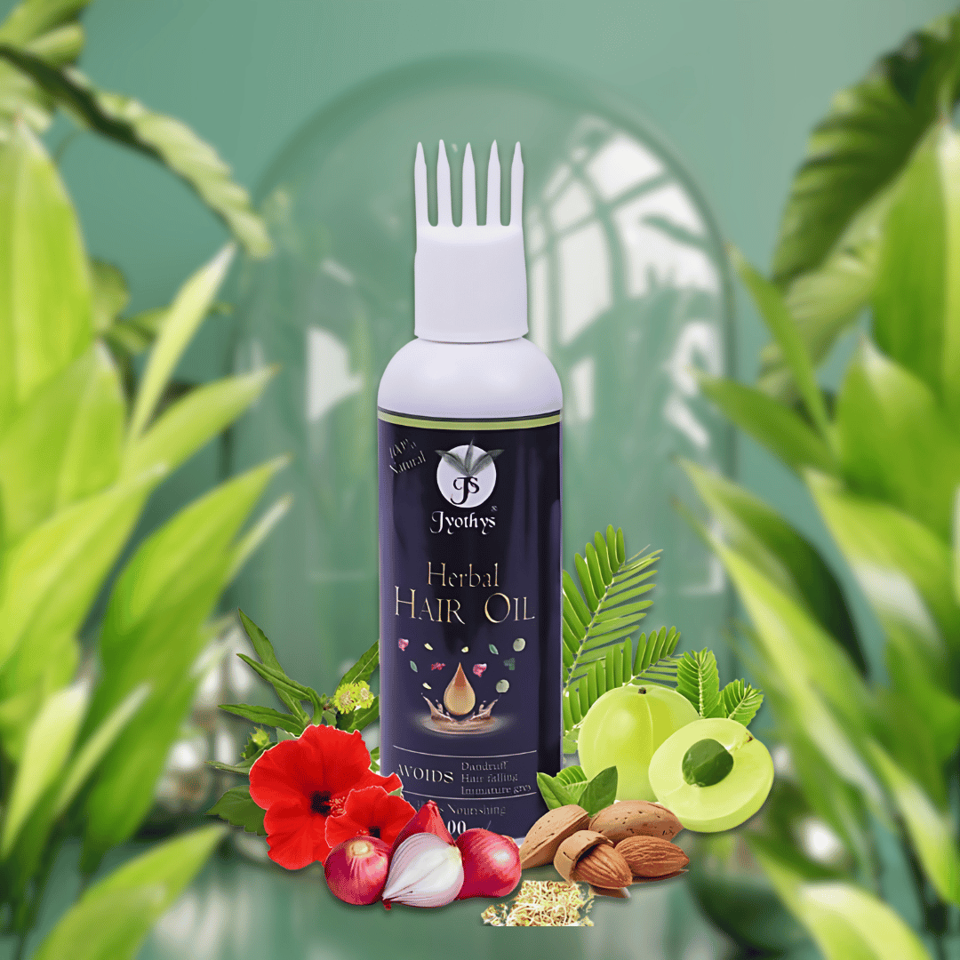 Herbal Hair Oil Enriched with Coconut Oil