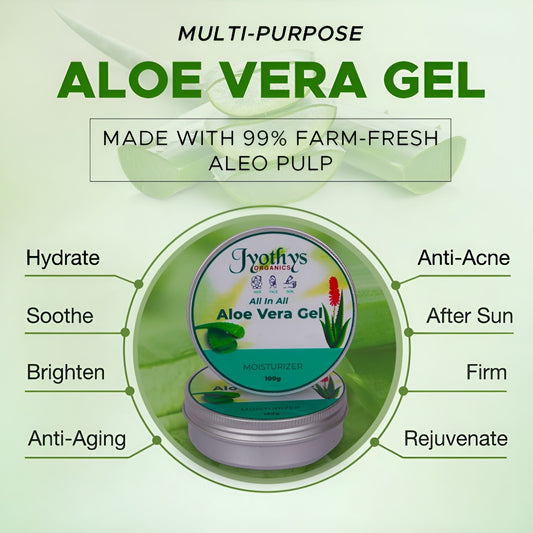 All in one Aloe vera Gel-100gms