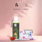Beauty care Basic combo ( Herbal Hair oil + Goat milk saffron soap )